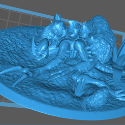 deadbroodlord.png Datei 3D Weltraumwanze Kultvater Leichenbasis oder Zielmarkierung・Design für 3D-Drucker zum herunterladen