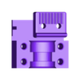 2_clamps_and_sensor_flag.stl Davinci Pro E3D V6 carriage