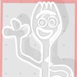 Forky.jpg Forky - Toy Story - cookie cutter