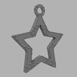 64.png Hollow christmas star X76