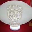 IMG_20231013_124844904.jpg TEALIGHT 3D NFL FOOTBALL dos Chicago Bears