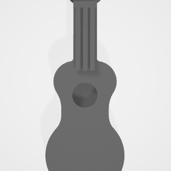 3d.png Guitar Keychain Gift