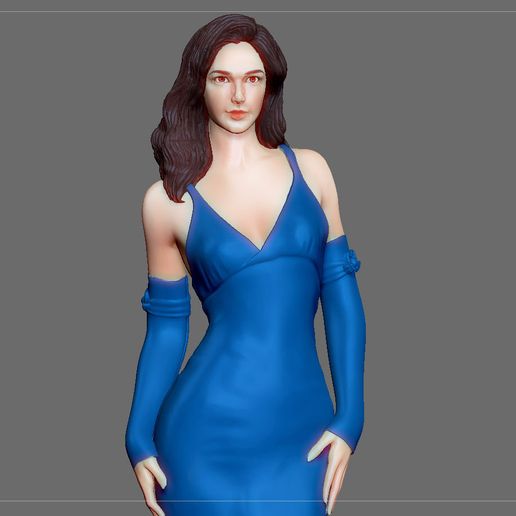 WONDERWOMAN DRESS STATUE DC MOVIE CHARACTER GAL GADOT WW 1984 wonder woman sexy 3d print