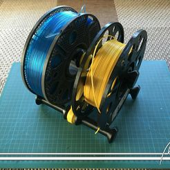 3D file Thread and Bobbin Spool Holder System 🧵・3D printer model to  download・Cults