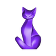 Decorative Cat Statue 3D Print Model Obj.obj Dekorative Katze Statue 3D-Druck Modell