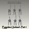 Skeleton_Spearmen_Rear.png Egyptian Undead Army Bundle - Core Infantry