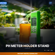 00_enhanced_hero.png Ph Meter Storage Stand, Upright Holder, Calibration - 3D Printable STL File