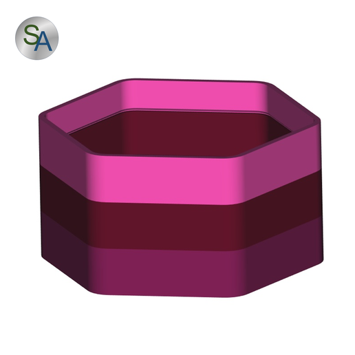 Stackable pen holder - 3D model önizlemesi