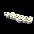 Angel.png 3000 STL FILES OF PERSONALISED KEYCHAINS FOR US NAMES