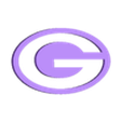 GreenBayPackers-Logo.stl Logótipo de silhueta dos Greenbay Packers