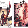 Ss gs oS aS <= =F UP IS, RIGHT? YOU ASKED WHAT MY SECRET OF LEVELING bloodblade(unknow name)-manhwa_overgeared(ch7)