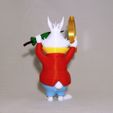 back1.jpg Fichier 3D gratuit Lapin blanc・Objet pour impression 3D à télécharger