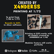How-to-print-at-1⁄72.png [X4NDERSS 1⁄48] MILITARY SET 31 • MODERN WARFARE • ARMY • MODULAR • LEGION SCALE • SOLDIER • SOLDIERS • MARINE • NAVY SEAL • BATTLEFIELD • ENGLAND • COD • SPECIAL FORCES • ROYAL SPEC OPS • SWAT • MINIATURE • 3D PRINT • PRINTING •