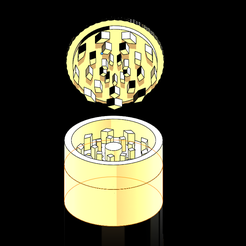 STL file Louis Vuitton Grinder・3D printing template to download・Cults