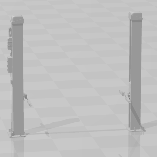 Lifting bridge 3D model