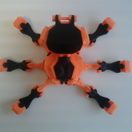 20141125_140800.jpg Download free STL file L'araignée articulée • 3D printable design, Makershop