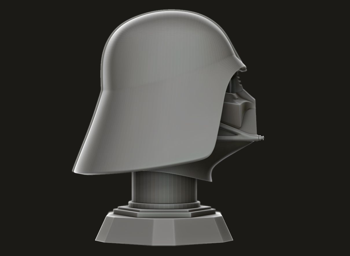 B.jpg STL-Datei ▷ Darth Vader Mask with Base kostenlos herunterladen • Modell zum 3D-Drucken, gersith