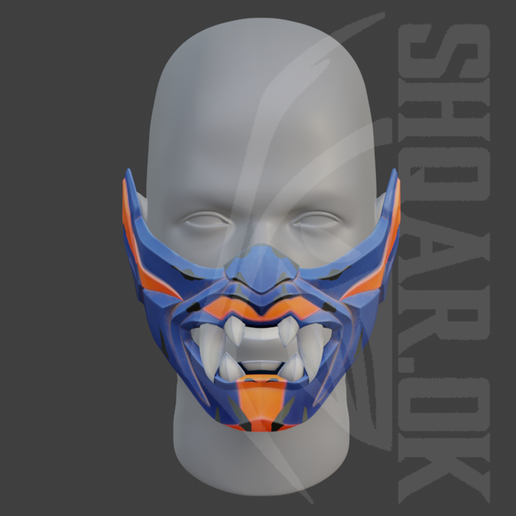 VALORANT YORU MASK - 3D model önizlemesi