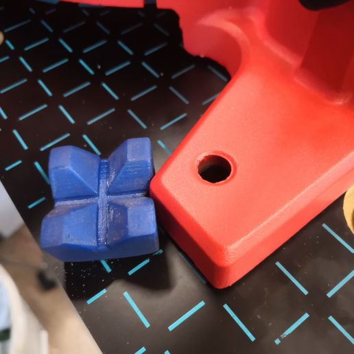 20mm MFT holder with angles 3D model