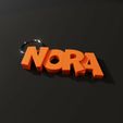 NORA.jpg Nora - Name Keyring