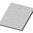Hammered-panel-09.jpg Hammered texture panel relief 3D print and cnc model