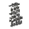 Med-miniatures-01.JPG Medieval modular building miniature props 3D print model