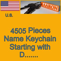 headerD.jpg US NAMES KEYCHAINS STARTING WITH D