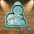 PJ_BUNNY_CARROT-7.png Snail Mushroom Daisy Freshie Mold STL