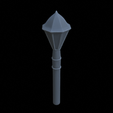Street_Light_Pole_Antique_Style_TypeA_Large_Top.png STREET LIGHT SIGN TREE 1/35 FOR DIORAMA