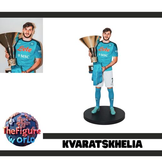 Khvicha Kvaratskhelia Collectible Figure