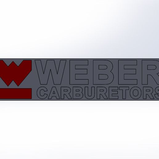 VW Golf Weber GTI VR6 badge logo emblem Corrado Vento Jetta 16v 3D model