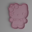 Hello-kitty.png Set of 6 models Cookie Cutters Hello Kitty Sanrio