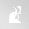Witch1-2.jpg Witch with Broom Window Silhouette, Stencil, Old Witch, Halloween, 2D Wall Art