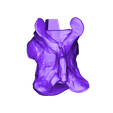 Cervical_Vertebra_06.obj Life size Citipati (Oviraptor) skull and cervical vertebrae