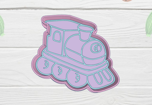 Spectacular Snaget-tren.png TRAIN COOKIE CUTTER
