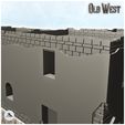 6.jpg Western buildings of the Alamo Fort with flat roofs (2) - USA America ACW American Civil War History Historical