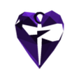 heart_pendant.stl Heart Pendant low polygon