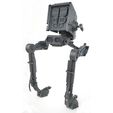 back.jpg Star Wars ATST Walker - Ready to print - with instructions