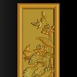 Lotus-Flower_tall_3-5.jpg Lotus pattern relief design for CNC router