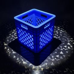 Crate-03.jpg Fichier STL Mini-caisse à lait・Plan pour impression 3D à télécharger