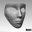 ROZE-MASK-05.jpg Roze Operator Mask - Call of Duty - Modern Warfare - WARZONE - STL model 3D print file