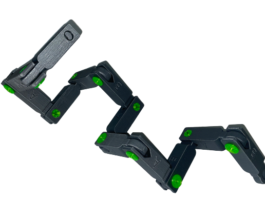 8808c908-c958-4afe-8923-b61050d22d9c.png Orthogonally Constrained 3D Schatz Linkage Bar, Evertible Cube