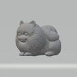 1.png Pomeranian Dog 3D print model