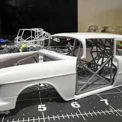 IMG-1692.jpg 55 Chevy bel air double frame rail outlaw drag racing 1/25 scale