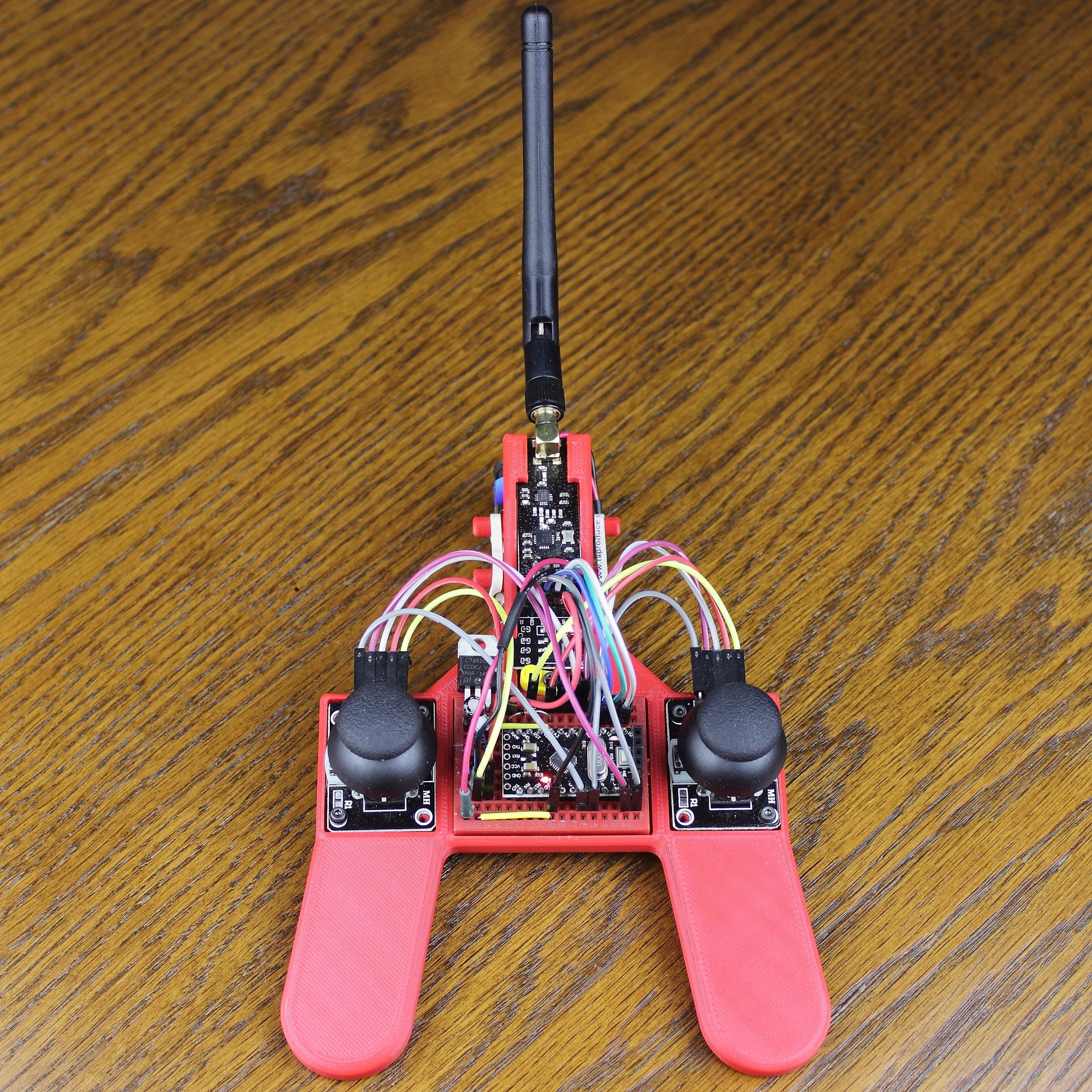 Descargar archivo STL Z3D NRF24L01 ARDUINO RC Joystick • Objeto para ...