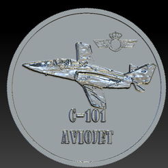 c101-1.png Commemorative coin C-101 aviojet