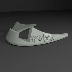 1.jpg Free 3D file Cell Phone and Tablet Holder/Stand Harry Potter・3D printer design to download