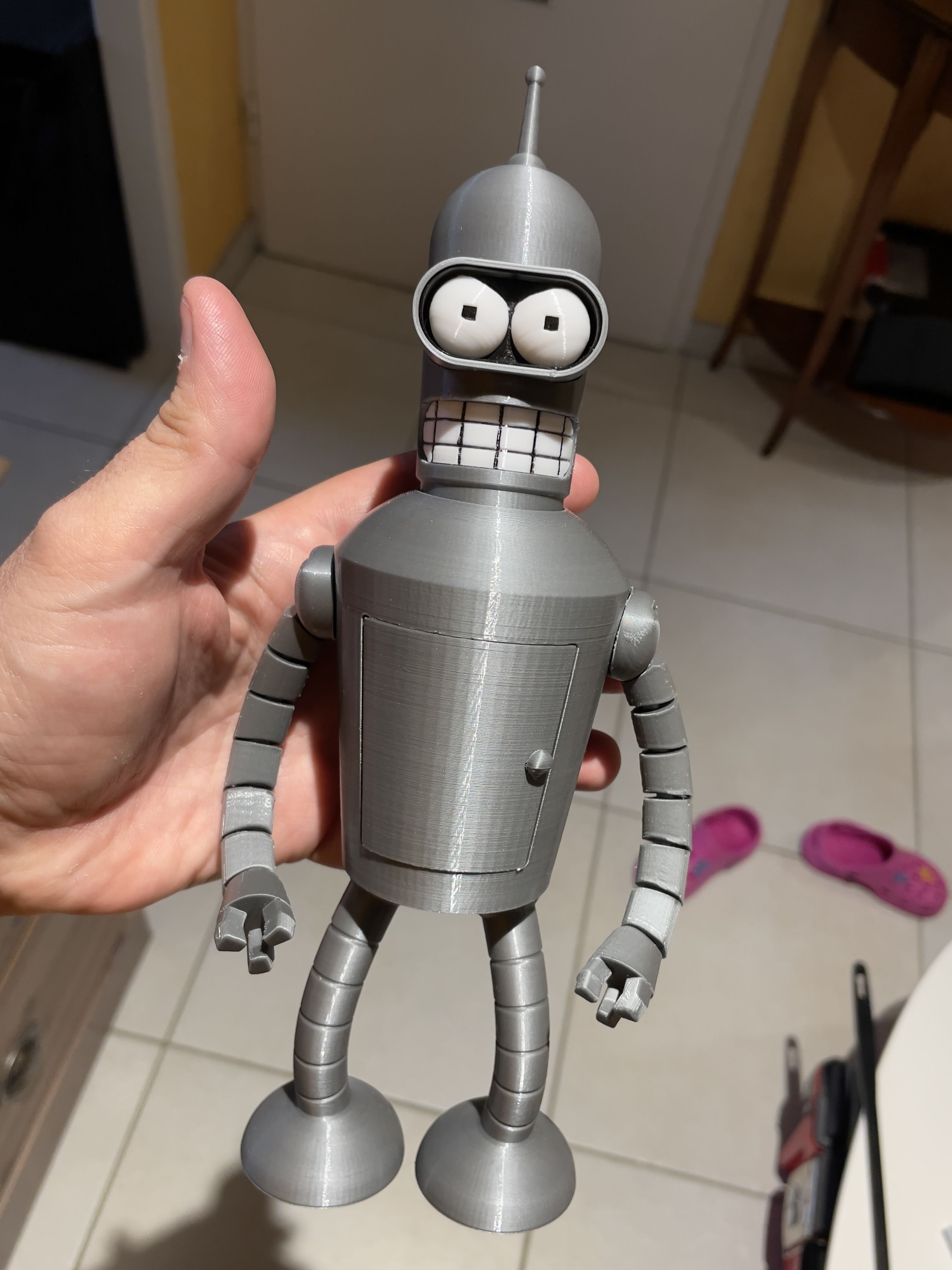 Impresión 3D Bender Futurama 🪥🌈🤖 • Hecho con una impresora 3D ...