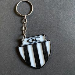 Captura-de-pantalla-311.png STL file Key ring Club Atletico Liniers Bahia Blanca. impresionesjmr・3D printing idea to download