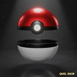 Pokeball-FREE.stl-image.png Pokébola (Pokemon)